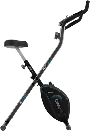 Cecotec Bicicleta Esttica Plegable con Volante de Inercia X-Bike