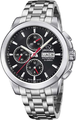 RELOJ JAGUAR Executive J853/2, Cristal Zafiro, movimiento crongrafo suizo